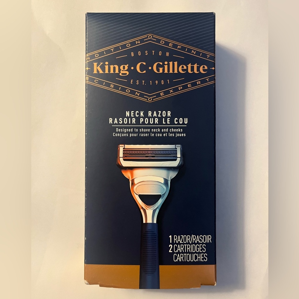 King. C. Gillette Neck Razor - Brand New Sealed!